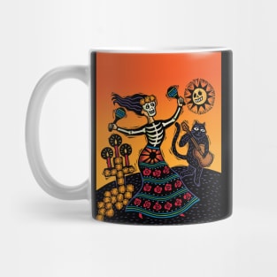 Dancing Catrina Mug